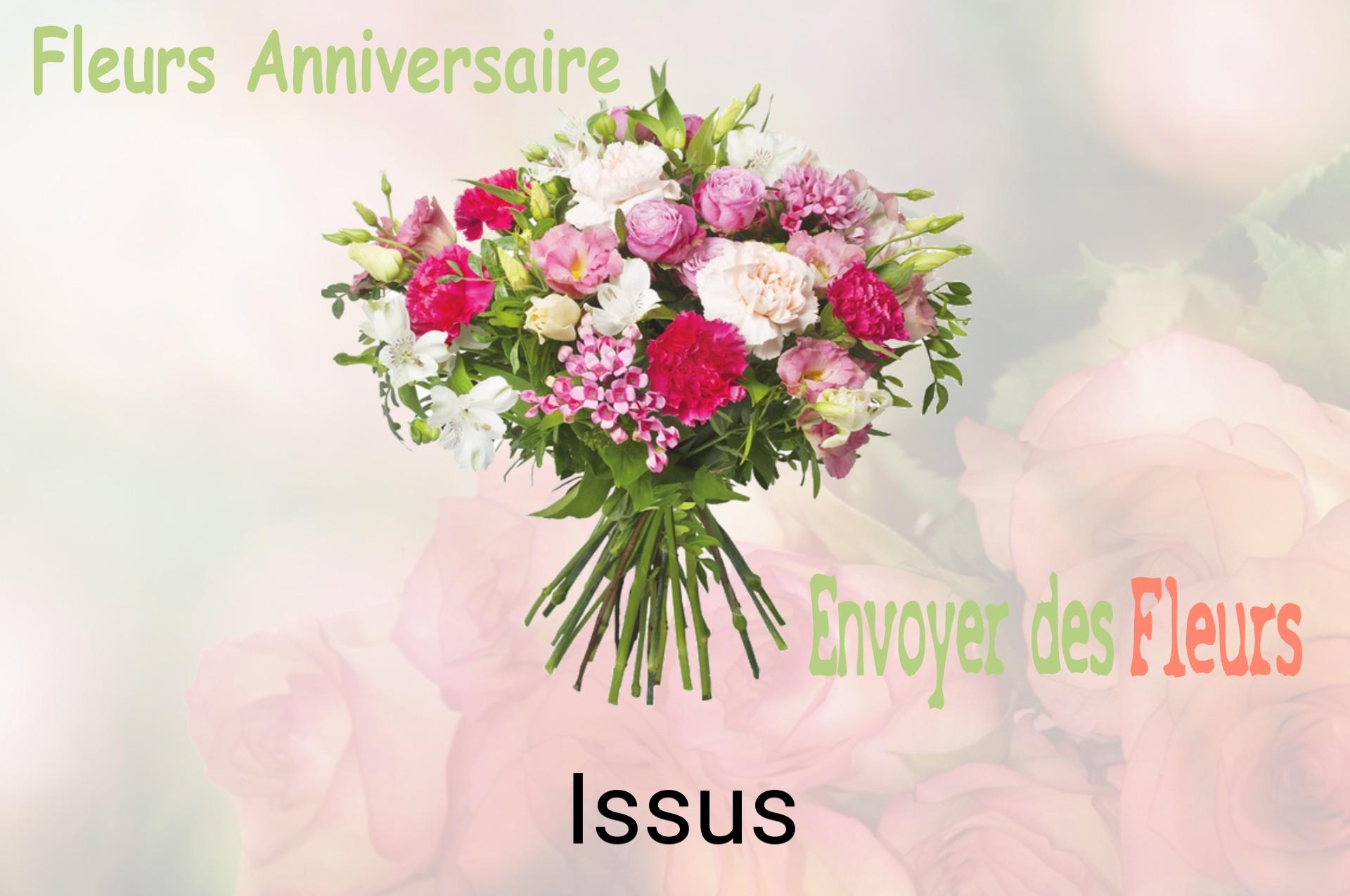 Bouquet de fleurs d’anniversaire livré à Issus